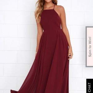 Love Wine Maxi Dress